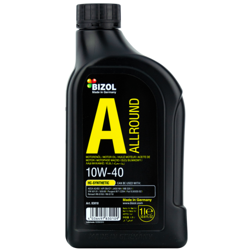 Синтетическое моторное масло Allround 10W-40 - 1 л Синтетическое моторное масло Allround 10W-40 - 1 л